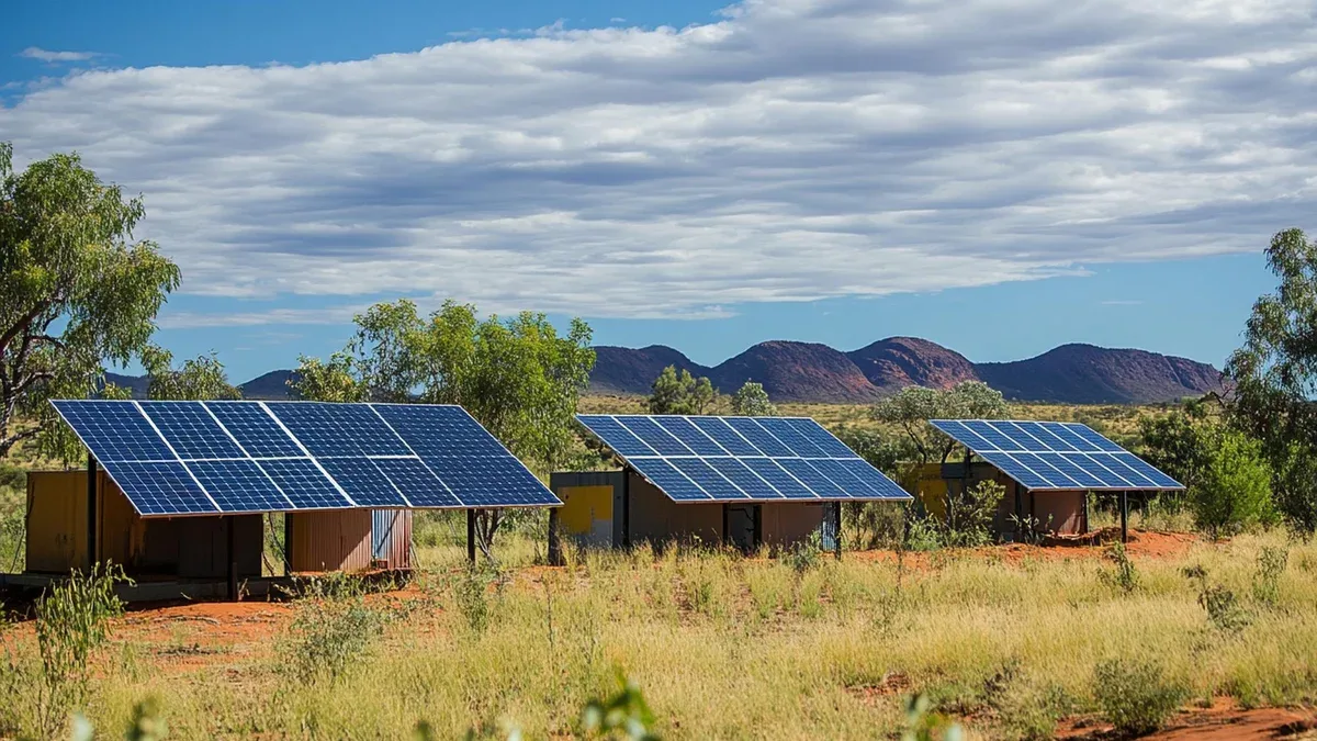 Création de systèmes d'énergie solaire modulaires pour la production de courant électrique à distance
