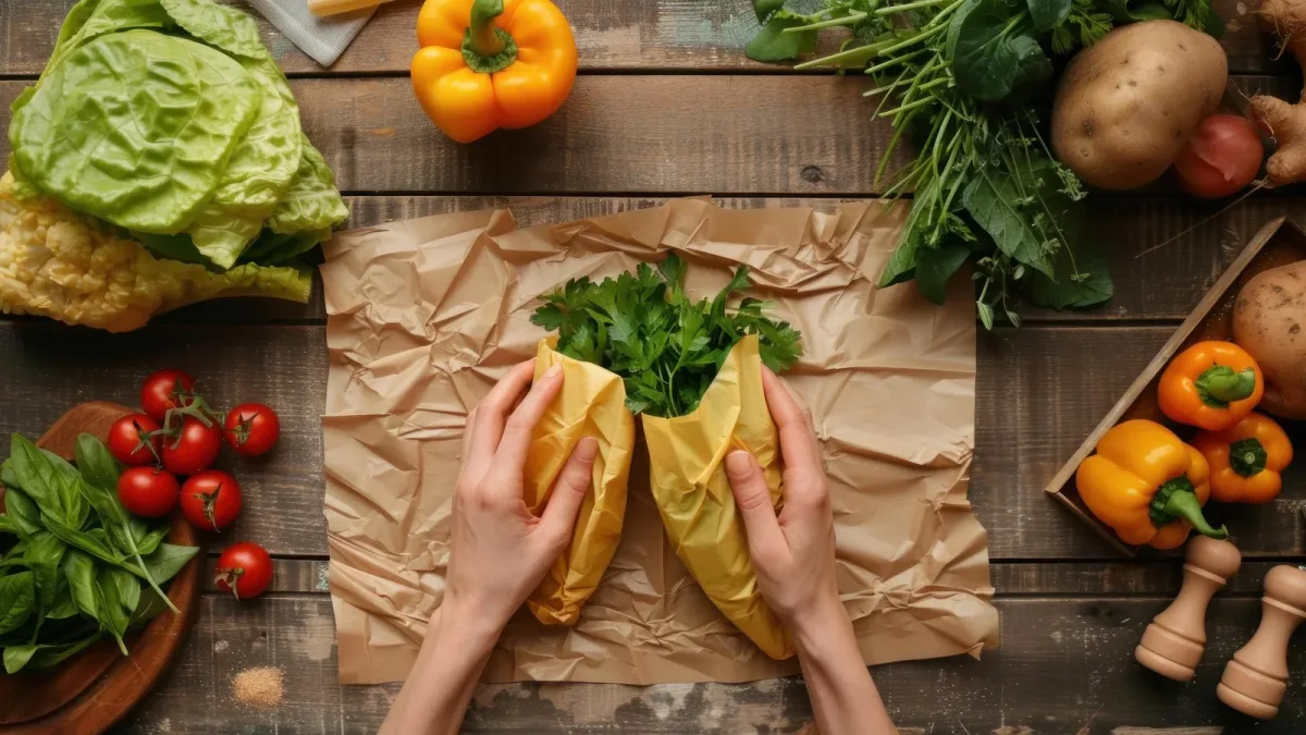 Emballer les aliments frais sans plastique : oxygène, eau, microbes, l’équation encore ouverte
