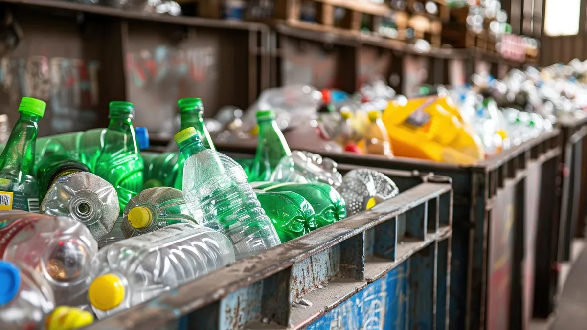 Le recyclage des bouteilles en plastique